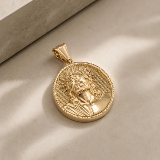 Dije Medalla Jesús Cristo Monaco